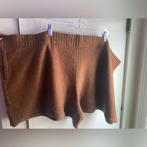 Universal Threads -3X - Brown Blanket Soft Shorts